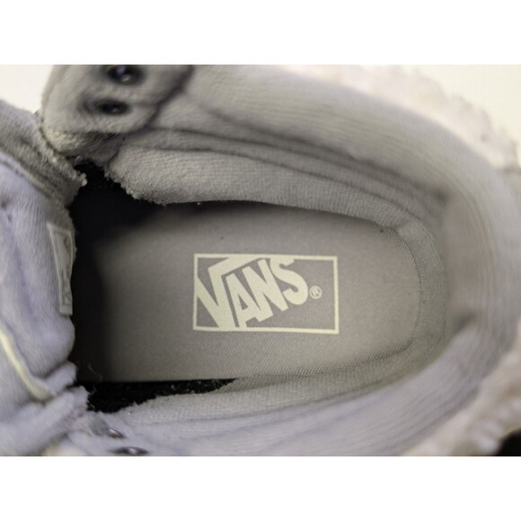 Vans Filmore High Top Women's Size 6 Skate Shoes Gray White Vansguard Sherpa - Picture 8 of 10